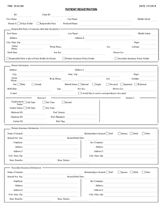 Tothdentistry Patient Registration Form